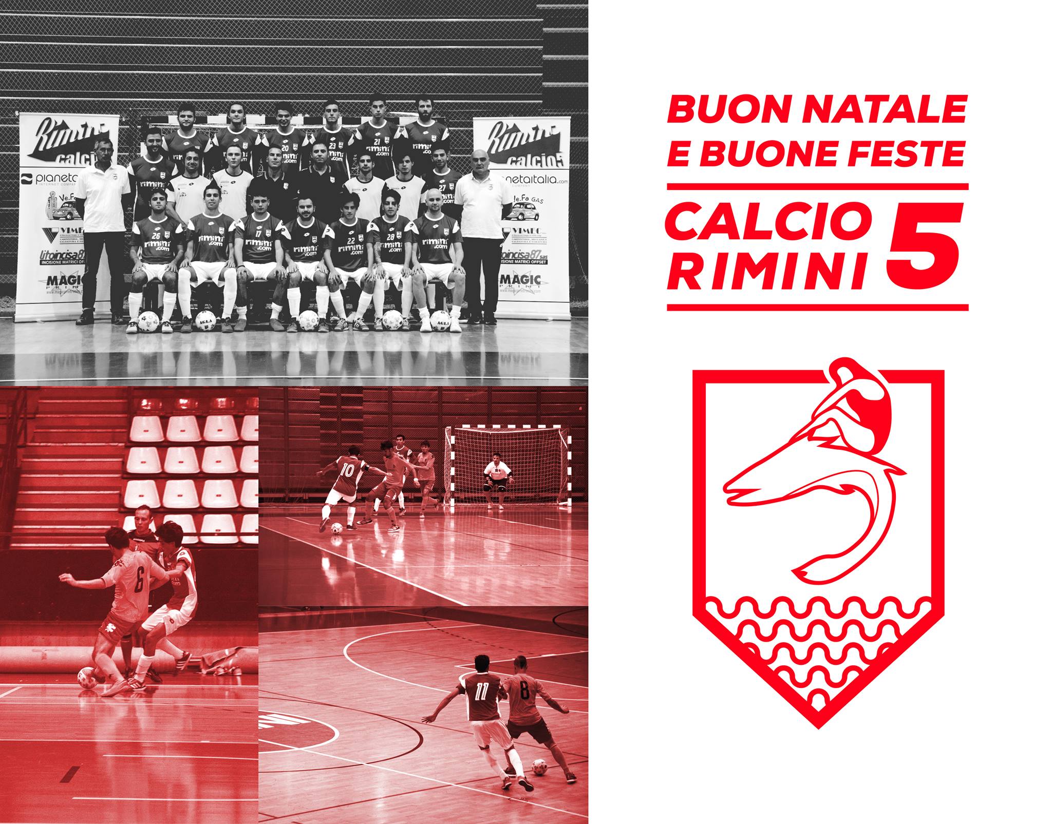 Buon Natale dal Calcio a 5 Rimini