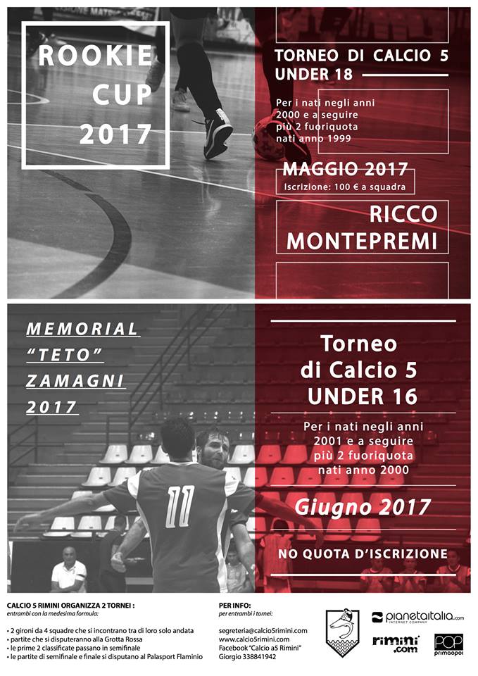 WORK IN PROGRESS PER ROOKIE CUP E MEMORIAL “TETO” ZAMAGNI