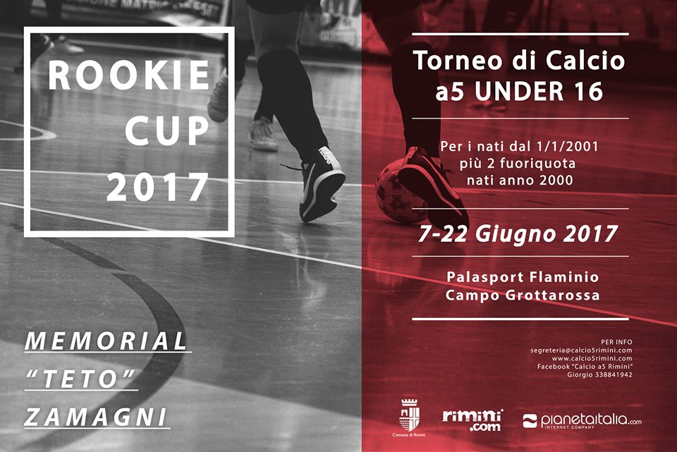 DOMANI INIZIA LA QUARTA EDIZIONE DELLA “ROOKIE CUP” E “PRIMO MEMORIAL  STEFANO ZAMAGNI”